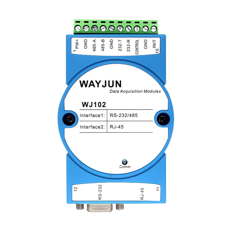 WJ102系列 Modbus RTU转Modbus TCP模块