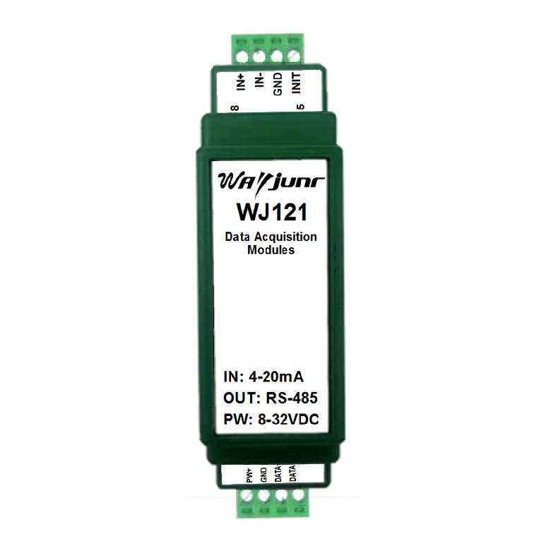 4-20mA转RS-485，Modbus数据采集模块 WJ121