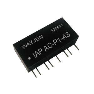 IAP-AC-P-O系列模块式单路交流信号变送器配合互感器使用交流转直流模块IC